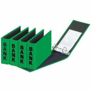 Pagna Bankordner Basic Colours A5 quer 5cm grün