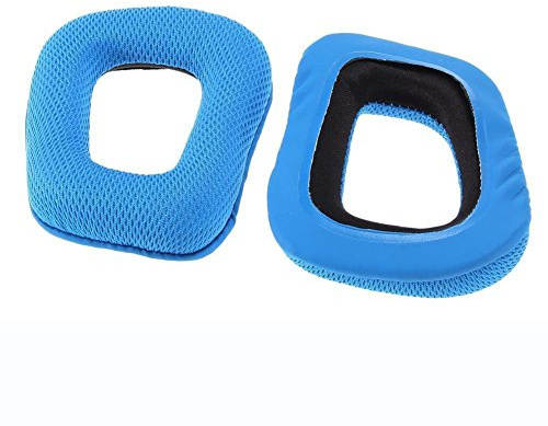 NAMVO Ersatz Ohrpolster Ohrpolster für Logitech G35 G930 G430 F450 Kopfh?rer - Blau
