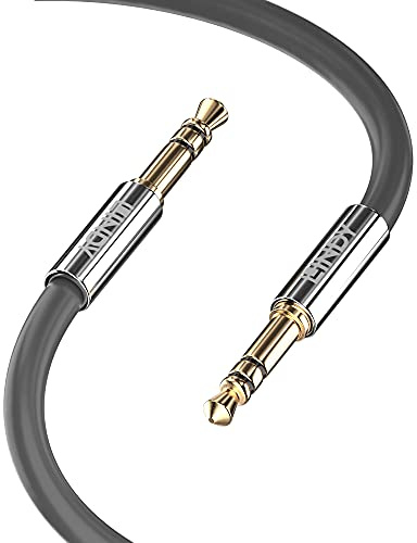 Cable de Audio LINDY Cable M/M 10 m Negro
