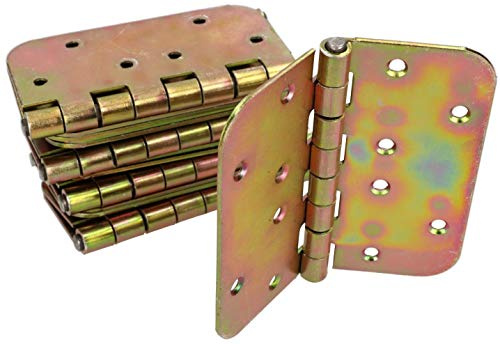 KOTARBAU boxband 100 x 100 mm 10.st. rullade bordsband oval rund möbelgångjärn möbelband förzinkat torband gångjärn dörrband skåp gångjärn