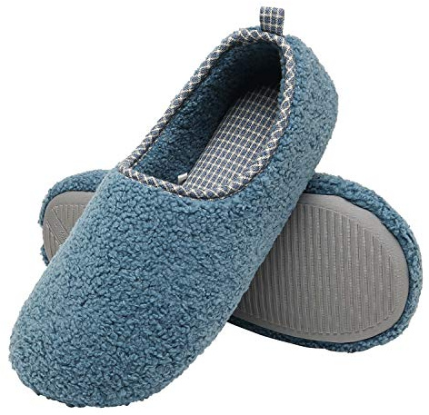 ChayChax Hausschuhe Damen Winter Wärme Pantoffeln Memory Foam Weiche Plüsch Bequeme Baumwolleschuhe
