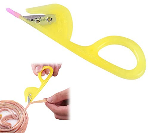 10 Pièces Cuisine Intestin Couteaux,Tuzsocr Volailles Intestin OuvreCoupe-Intestin De Poulet,Canard Intestin Couteaux Désossage,Couteaux de Coupe en Métal,Outils D'intestin(Couleur Aléatoire)