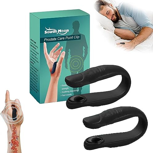 Prostata-Pflegepunkt-Clip, Acuplus Akupressur-Handdruckpunkt-Clip, Acuplus Prostata-Pflegepunkt-Clip, fördert die Durchblutung, Kopfschmerzlinderung Akupressur-Hand-Druckpunkt-Clip (2 Stk)