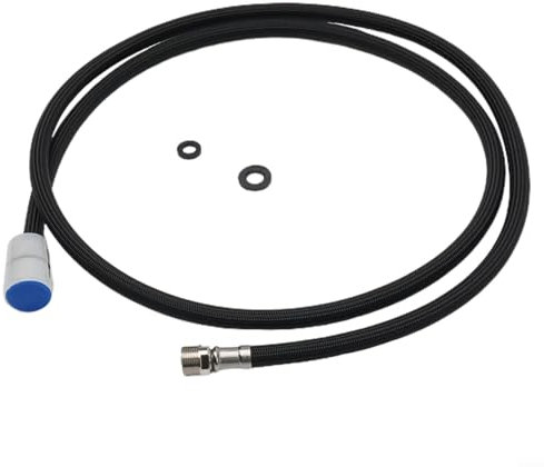 Brauseschlauch, Spülbeckenschlauch, Küchenarmaturschlauch, ausziehbarer Wasserhahn, Ersatzschlauch für Spüle, Küchenarmatur mit ausziehbarer Brause, 1500 mm, Spültisch-Wasserhahn-Schlauch