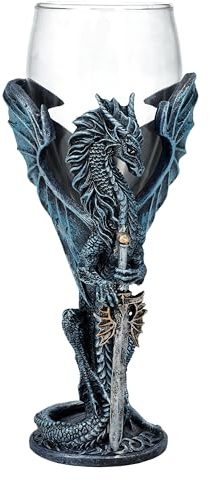 Figuren Shop GmbH Drachen-Kelch Sea Blade by Ruth Thompson – 150ml, Weinglas, Fantasy, Gothic
