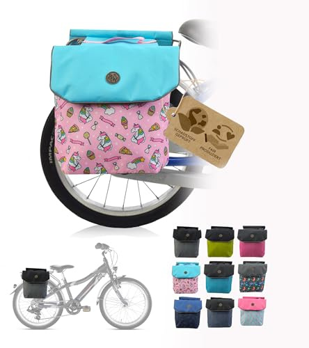 Gepäcktasche für Fahrrad, Fahrradtasche, 18-24 Zoll (M2) (Modell 20) | Gepäckträgertasche, wasserabweisend, robust, kompatibel mit Puky Räder