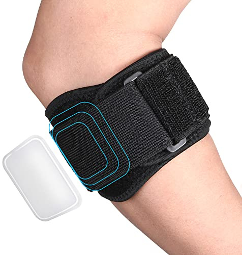 Forearm Guard & Elbow Brace ,Tennis Elbow Braces Guard for Tendonitis and Tennis,Golfers Adjustable Straps and Compression Pad for Men and Women,Elbow Support Relief
