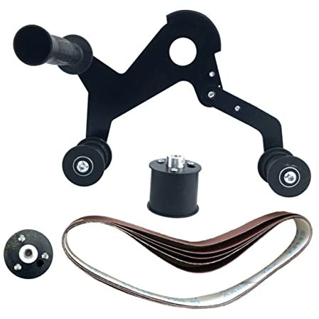 Belt Sanding Attachment for Tube Grinding and Polishing