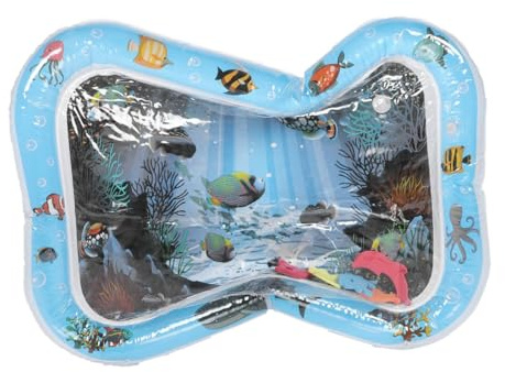 Milisten Aufblasbares Wasserkissen für Babys Große Wasserspielmatte Rutschfeste Krabbelmatte PVC Sensorisches Spielzeug für Kleinkinder für Sommer