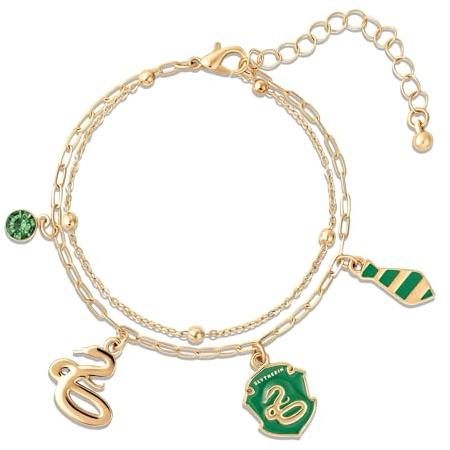 Harry Potter Slytherin Charms verstellbares Kettenarmband
