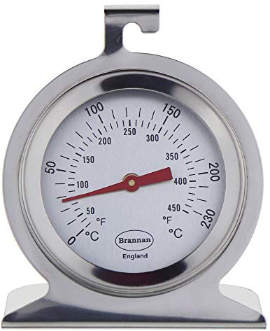 Brannan Classic Dial Oven Thermometer Stainless Steel