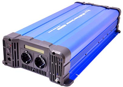 SOLARTRONICS FSD 12V 4000 Watt Spannungswandler, Reiner Sinus Wechselrichter 12v auf 230v, Inverter Power Inverter AC/DC Wohnmobil Campervan