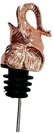 ABOOFAN Elephant Head Shape Wine Pourer for Bottle Stopper Alloy Material Wine Pourer for Home Party