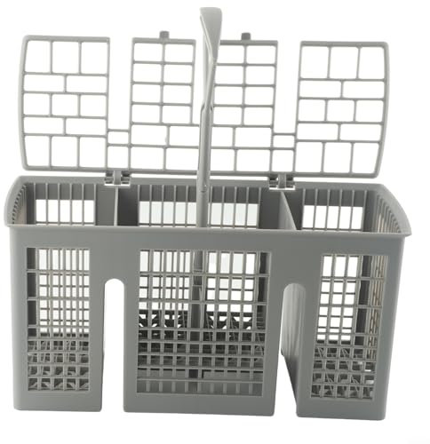 EXTRWORY Cutlery Basket,Passend für Siemens Geschirrspüler Besteckkorb Aufbewahrungs- und Organisationskorb 418280,Abnehmbarer, runder Griff,Kann in Geschirrspülern verwendet werden