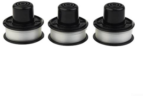 3PCS Trimmer Heads for Black& Decker, A6226 GL250, GL310 GL360, Bump Feed Spool, String Trimmer, Replacement Parts 6M Line Length