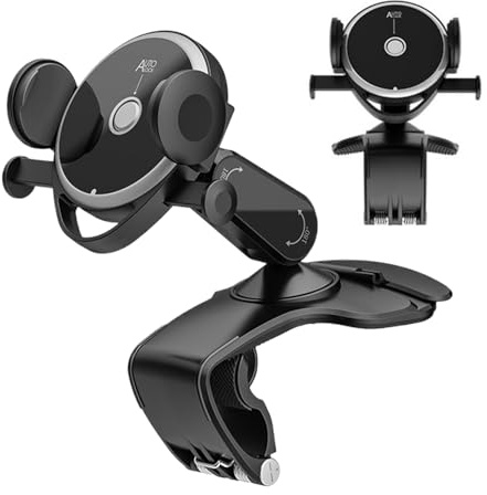 Supporto per telefono da cruscotto per auto, supporto per telefono cellulare, supporto pieghevole girevole a 360 gradi, per auto, viaggi, camion, guida sicura per donne