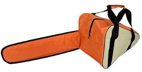 Borsa per motosega, tessuto Oxford per motosega da 20 pollici (arancione)