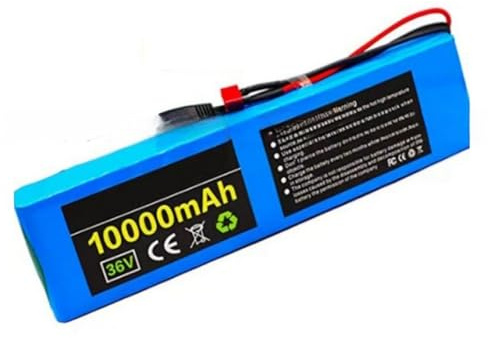 36V 10Ah wasserdichte Lithium-Ionen-Akkus Für E-Bikes 10S3P Lithium-Hoverboard-Ersatzakku Integrierte Schutzplatine Wasserdichter Lithium-Ionen-Akku Mit Ladegerät XT30+JST