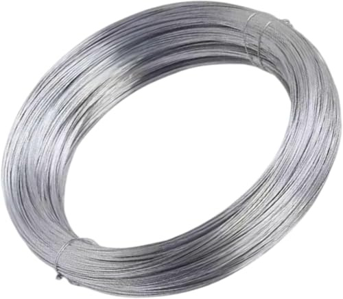 Aluminiumdraht 2 m – 1,5 mm bis 4 mm biegsamer Basteldraht for Heimwerker, Elektronik und Industrie(4mm)