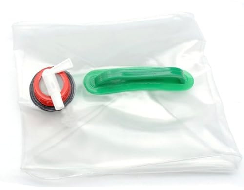 de Agua Plegable - Tanque 20L Gran Capacidad con Grifo Incorporado | Recipiente PVC Desplegable para Camping, Senderismo, Kit de Supervivencia, Garrafa Portátil, Viaje, Emergencia