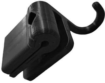 Violin Bow Hanger, 3D Printed Space-Saving Folding Storage Organizer with Pen Clip for Viola, Bass, Musician Practice, Travel, Home, Studio