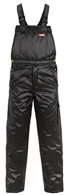 Planam Größe XL Herren Outdoor Winter Gletscher Pilotenlatzhose schwarz Modell, 370056
