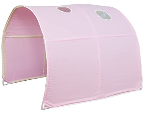 Tunnel für Kinderbett Etagenbett Zelt Zubehör Rosa 90 x 70 x 100 cm ape06030