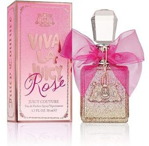 Juicy Couture - Viva La Juicy Rosé, Eau de Parfum Spray, mit Spritzigem Rosé und Schimmernden Zitrusblasen, Luxusparfum für Frauen - 50 ml