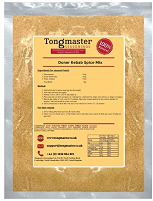 Takeaway Doner Kebab Seasoning Spice Mix 1kg Gyro, Donair, Shawarma