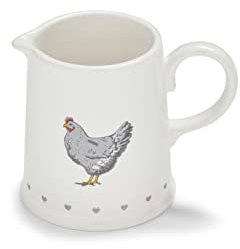 Cooksmart British Designed Milk Jug | Ceramic Milk Jug for Milk Or Creamer | Milk Jugs for All Type of Kitchens - Farmers Kitchen