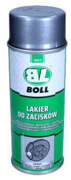 Boll Profi BREMSSATTEL Lack LACKSPRAY Farbe 400ml ROT GELB SCHWARZ Silber (Silber)