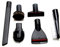 Premium 6er Staubsauger/Düsen Set Bodendüsen -bürsten kompatibel mit Kärcher, Miele, Siemens, Samsung, AEG, Bosch, Panasonic, Philips