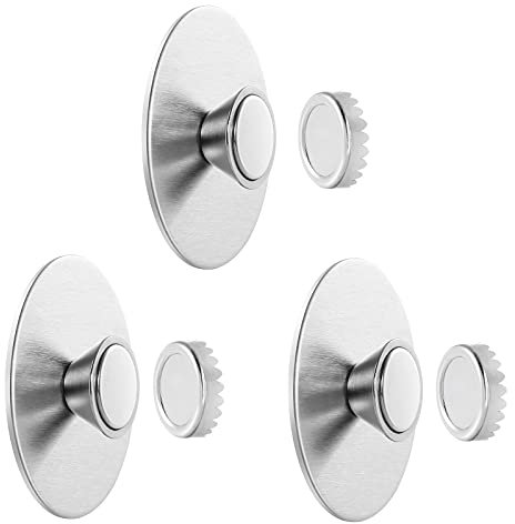 3 Stück Magnetischer Seifenhalter Wandhaftung Seifenorganisatoren Hängen Seifenschoner Vereinfachen für Badezimmer Küche