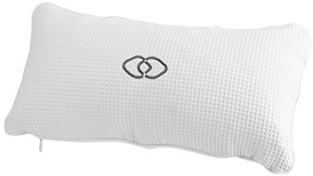 Cuscino da Bagno, Allungamento Interno Delle Gambe Cuscini da Bagno Ergonomici per Bagno Termale (Bianco),cuscino da bagno