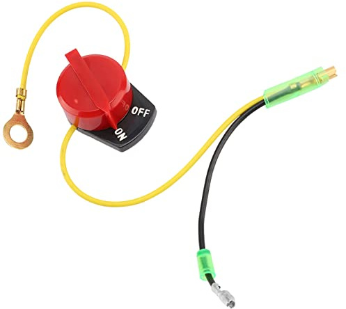 Fdit Interrupteur D'arrêt du Moteur, Bouton D'arrêt du Moteur pour Gx110 Gx120 Gx160 Gx200 Gx240 Gx270 Gx340 Gx390