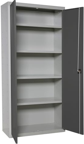 Simonrack Lagerschränke, Metall, grau/anthrazit, 1800x800x400