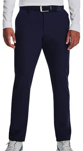 Under Armour - Mens ColdGear Infrared Tapered Pants, Color Midnight Navy (410), Size: 34W x 32L