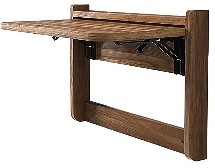 Wandschreibtisch Klappbarer Wandklapptisch, an der Wand montierter Drop-Leaf-Tisch, Klappschreibtisch, Wäscheklapptisch, Klappbarer Computertisch, Wandtische für kleine Räume, Holz für Schla