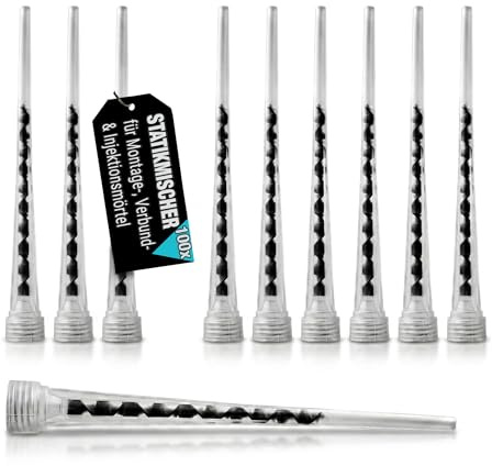 VOOXA 100St Statikmischer für Verbundmörtel, für alle gängigen Kartuschen