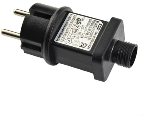 EpheyFIF 31 V 3,6 W LED-Treiber, Netzteil-Transformator, IP44 Niederspannungs-Adapter für Lichterketten, Netze, Eiszapfenlichter und Strahler