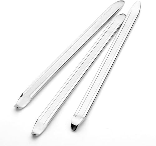 Kit de herramientas de reparación de neumáticos, 3 Palancas de neumáticos Conjunto: herramientas de neumáticos lisos resistentes a la óxido para un taller automotriz eficiente y reparaciones del h