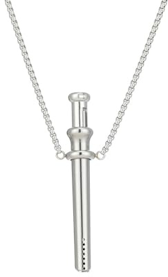Scoop Necklace, Stainless Steel Mini Spoon Pendant | Functional Jewelry for Perfume Salt Sugar Spices Supplements, Aesthetic Lightweight for Daily and Travel Use