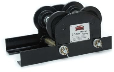 Dragon Winch Handfahrwerk 0,5T (500kg) – Manuelle Laufkatze für I-Träger & Schiene – Kompatibel mit Industriewinden DWI 100-500 kg – Für Trägerbreite 60-110 mm