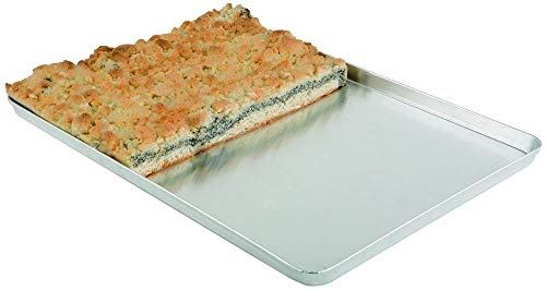 APS kakplåt – silver – ca 60 x 40, höjd 2 cm aluminium
