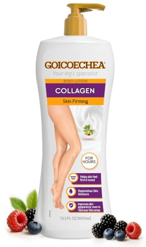 Goicoechea Lozione per la pelle rassodante per le gambe, corpo, le braccia, 13,5 once.