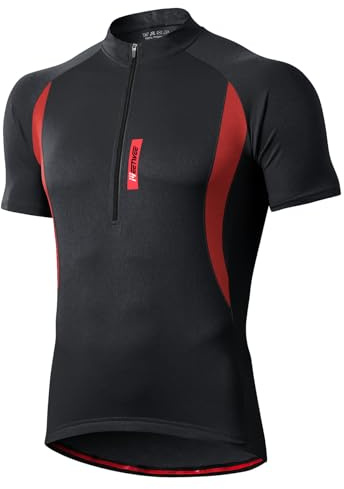 MEETWEE Maillot Cyclisme Homme Vélo Jersey VTT Respirant Séchage Rapide Sport Entraînement