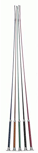 USG 16300051-110 Croco Dressurgerte, Farblich Sortiert, Länge: 110cm, 5er Set