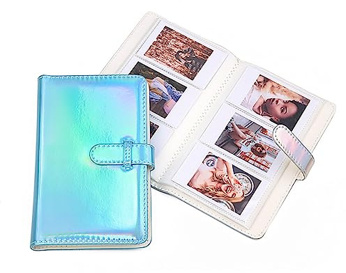 Album Photo 96 Pochettes pour Appareil Photo Fujifilm Instax Mini, Livre D'Album de Film 3 Pouces, Album Souvenir Photo pour Mariages, Remises de Diplômes, Photos de bébé, Mini