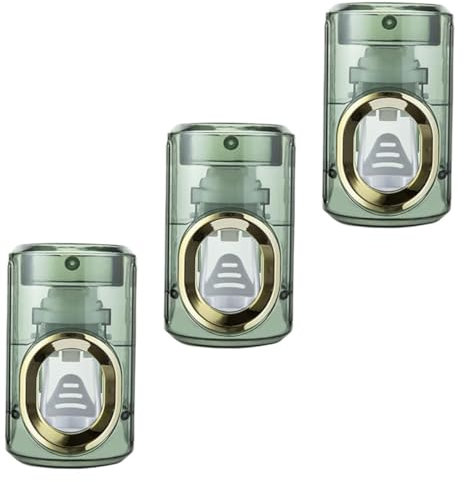 Presse-dentifrice de luxe léger, presse-dentifrice automatique, ménage de luxe léger, distributeur de presse-tube de dentifrice mural, presse-dentifrice amovible ( Color : Translucent green , Size : 3
