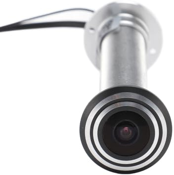 Caméra de Vision de Porte WiFi Double Bande 5G avec Objectif 2 MP 1,6 Mm, Prise en du Contrôle par Application, Caméra Grand Angle pour Porte, Conversation